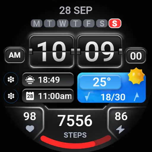 OMG 38 - Digital Watch Face screenshot 23