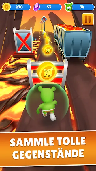 Gumibär run-Endlose Laufspiele screenshot 6