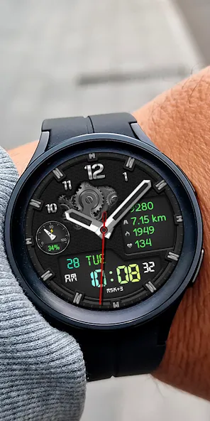Hybrid TREMAN URX97 Watch face screenshot 1