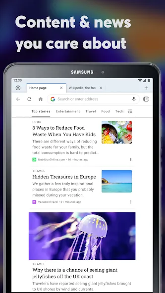 Opera browser beta with AI screenshot 20