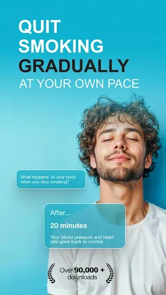 Quit Smoking Gradually: Alive screenshot 1