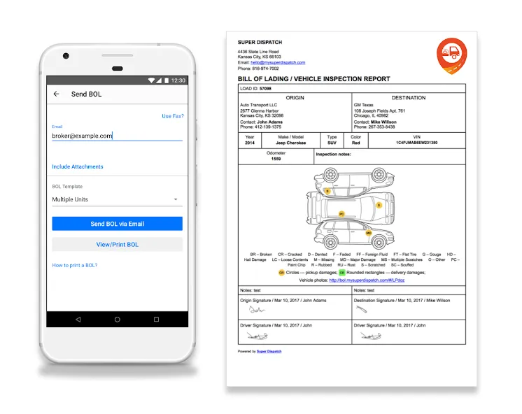 Super Dispatch: BOL App (ePOD) screenshot 9