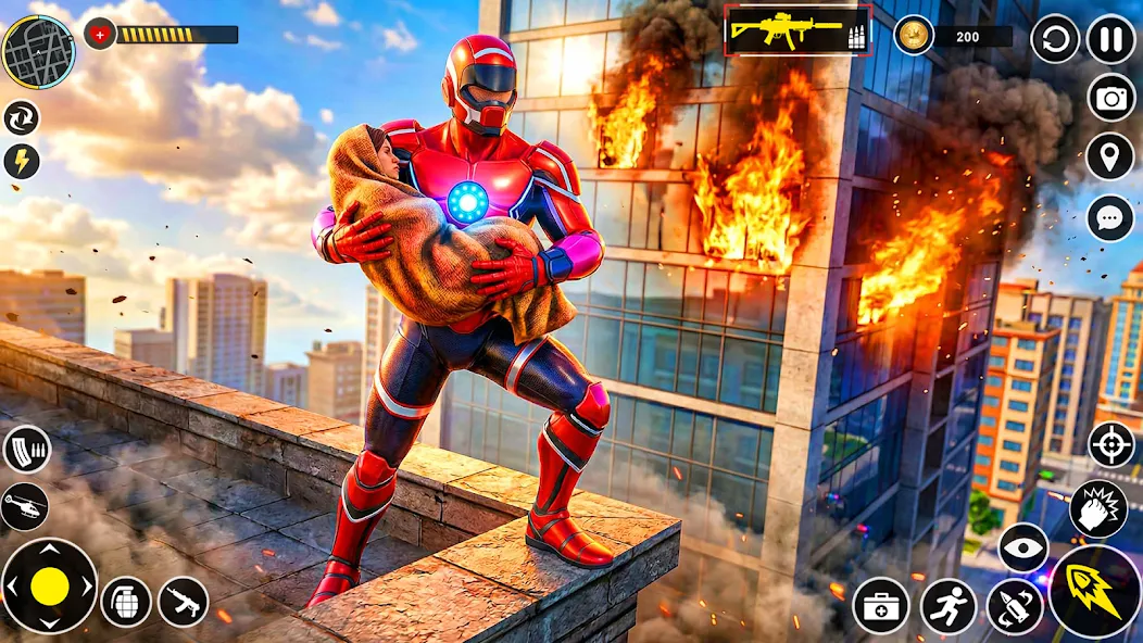 Spider Rope Hero: Crime Town screenshot 3