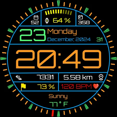 Classic Digital Watch Iris528 screenshot 21