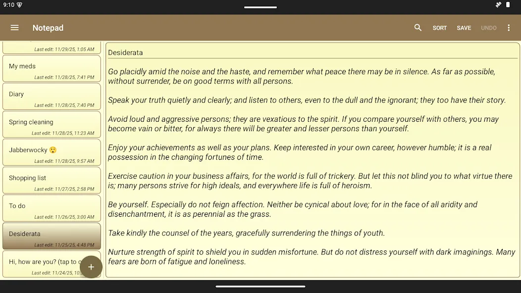 Notepad - simple notes screenshot 16