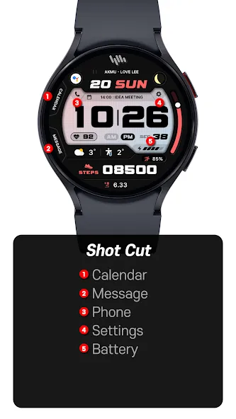 SamWatch Digital Mut 5 screenshot 2