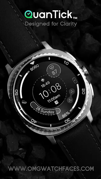 QuanTick 02 Minimal Watch Face screenshot 2