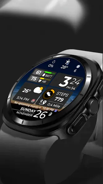 Dark Tiles Infomative NTV569 screenshot 3