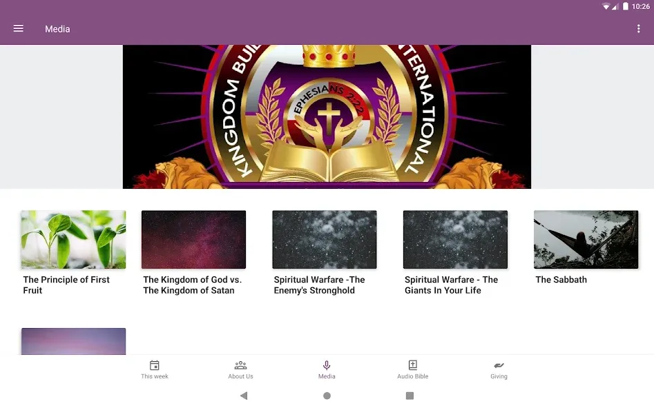 Kingdom Builders Church Int'l screenshot 8