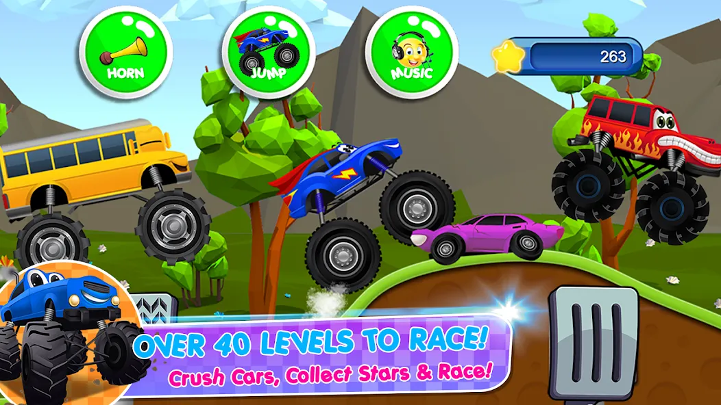 Monster Trucks Game for Kids 2 screenshot 22