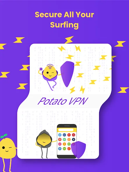 VPN PotatoVPN - WiFi Proxy screenshot 10