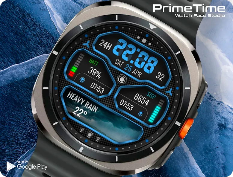 PT45 Hybrid Watch Face screenshot 6