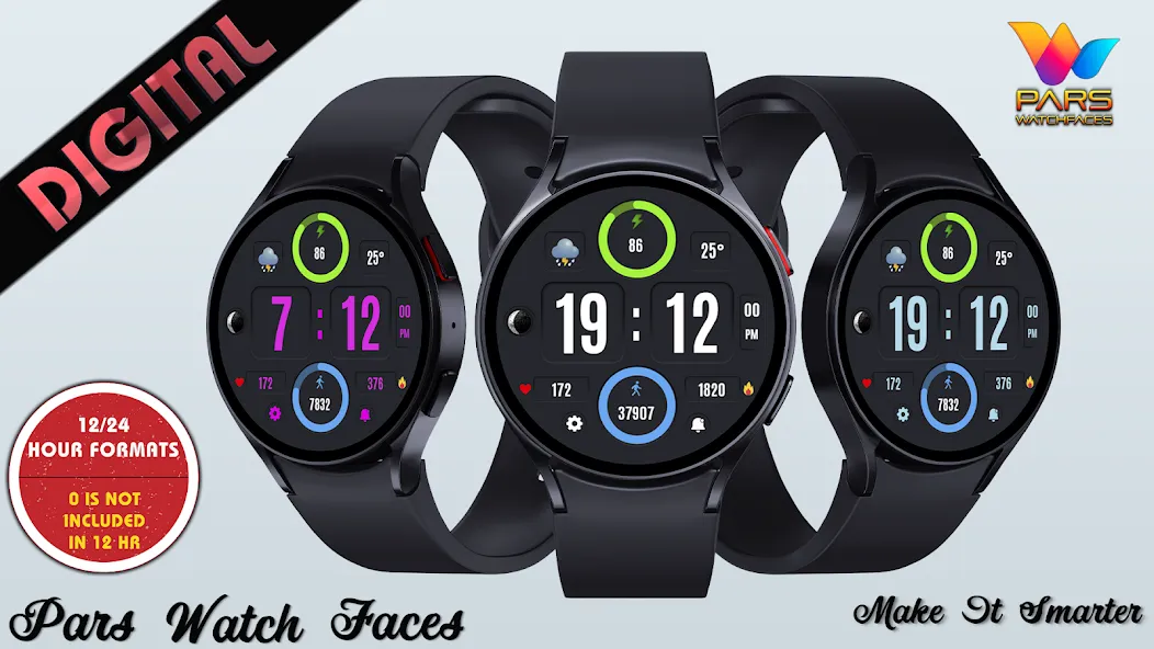 Penia Digital Watch Face screenshot 2