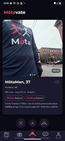 Möta: Find Fitness Friends screenshot 1