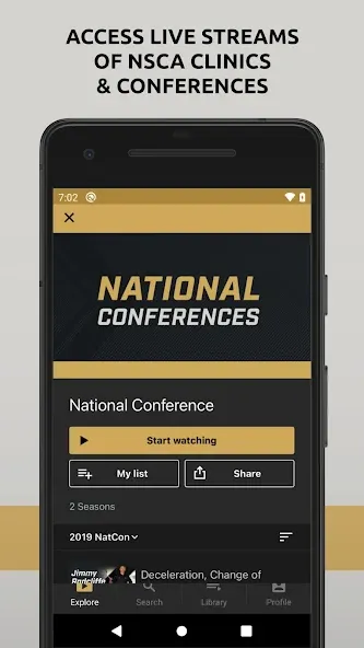 NSCA TV screenshot 3