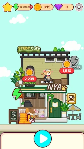 Merge Cat Cafe : Coffee cat screenshot 28