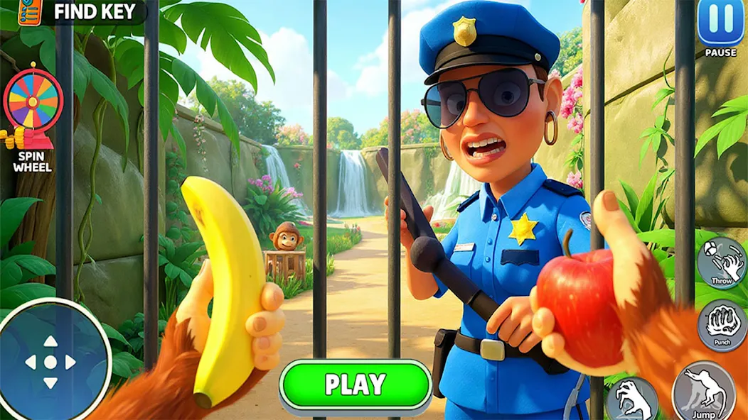 Pranks Monkey Animal Simulator screenshot 2