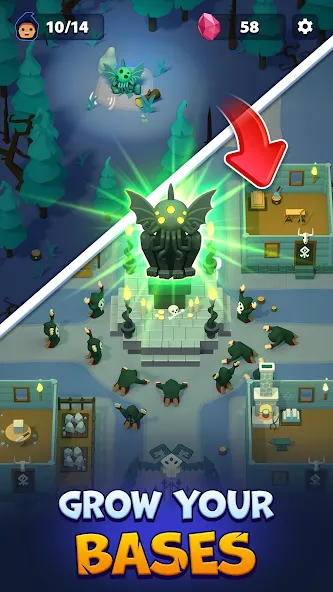 Idle Cult Empire - Evil Tycoon screenshot 3