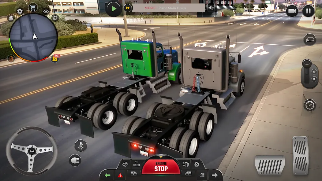 真实 巨型 卡车 3D screenshot 8