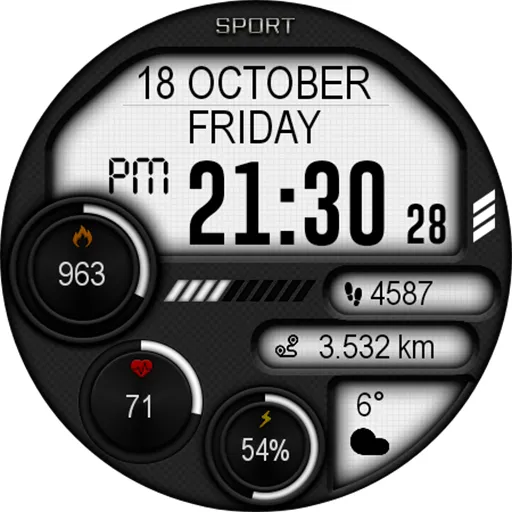Digital Iwasa Watch Face screenshot 16