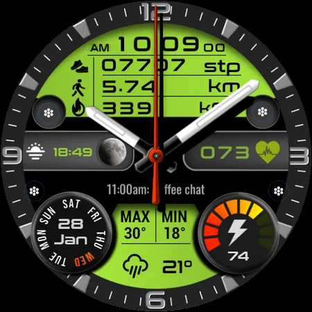 SY40 Watch Face for Wear OS screenshot 28