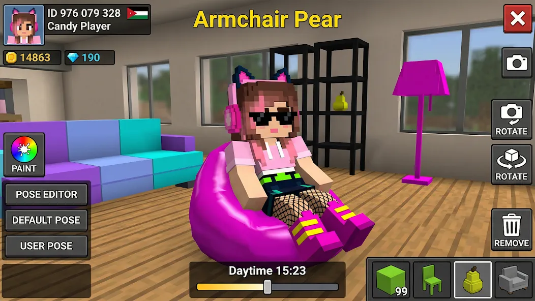 School Party: Block Craft screenshot 3