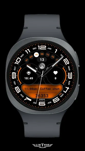 Hybrid Watch Face 012 screenshot 1