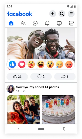 Facebook Lite screenshot 2