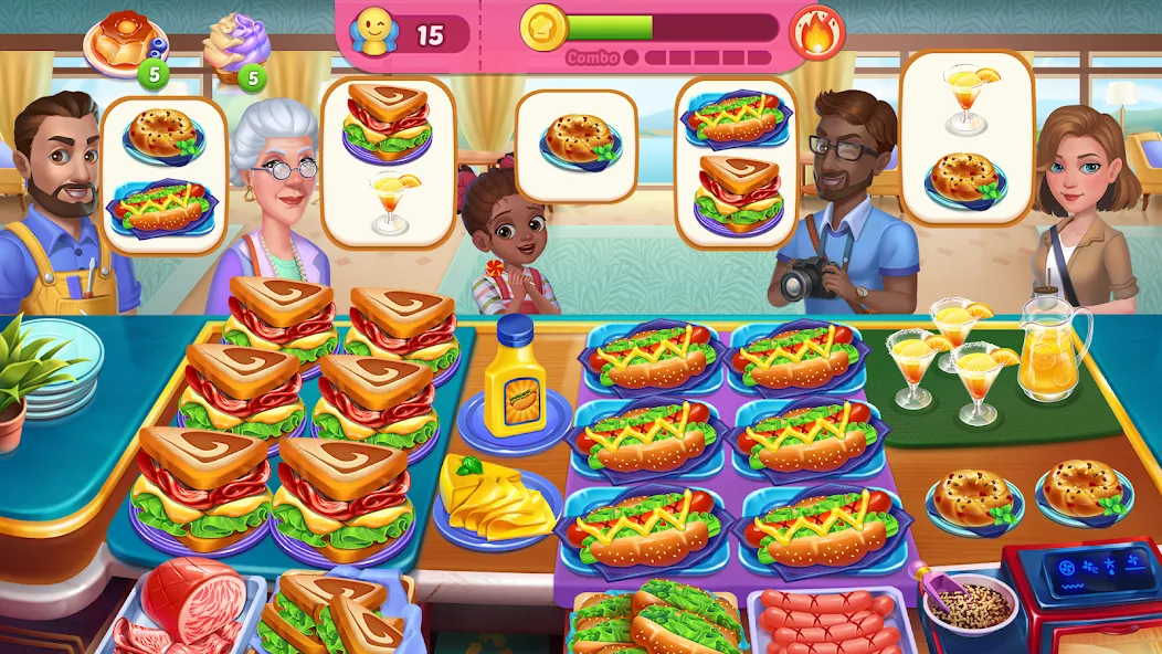 Delicious Island: Cooking game screenshot 2