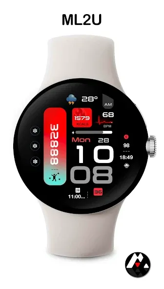 ML2U 248 Watch Face screenshot 3