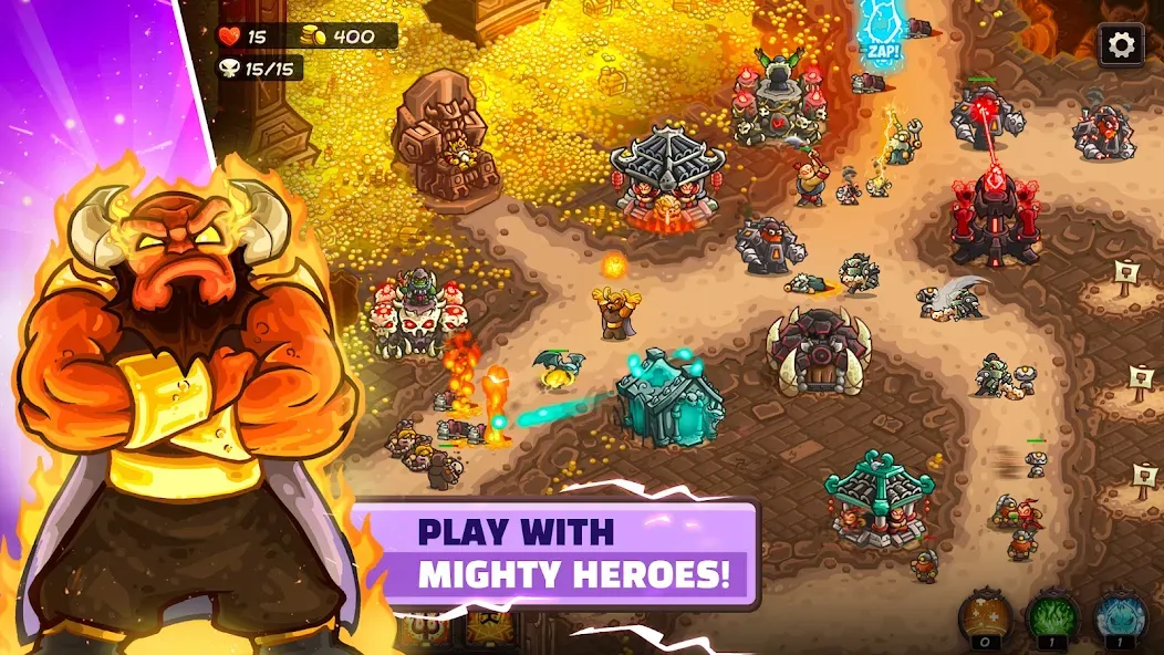 Kingdom Rush Vengeance TD Game screenshot 2