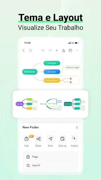 EdrawMind: mapas mentais de IA screenshot 5