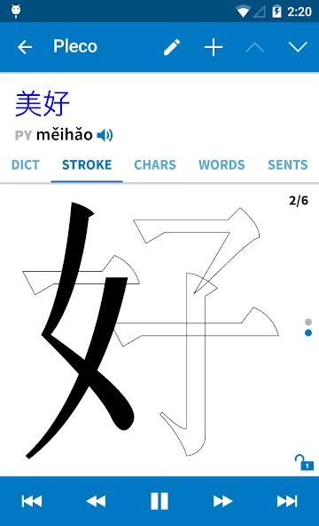 Pleco Chinese Dictionary screenshot 5