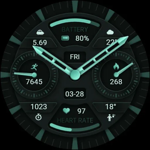 Emerald Gemstone ZKin Watch screenshot 7