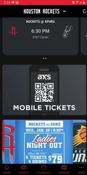 Houston Rockets screenshot 1