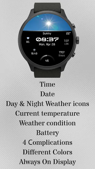 Watchface M20 screenshot 2