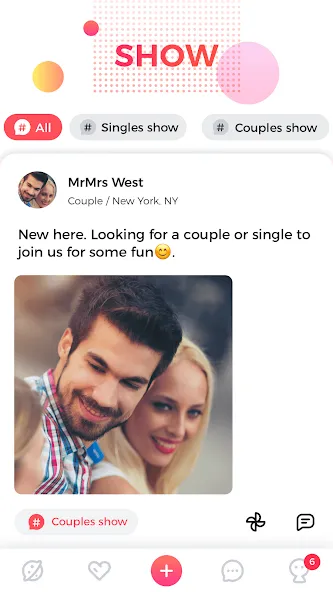 3way: Couples & Singles Hookup screenshot 4