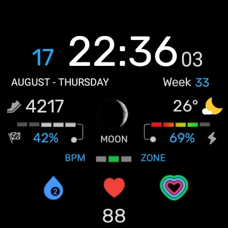WaTchG003: Digital watch face screenshot 16
