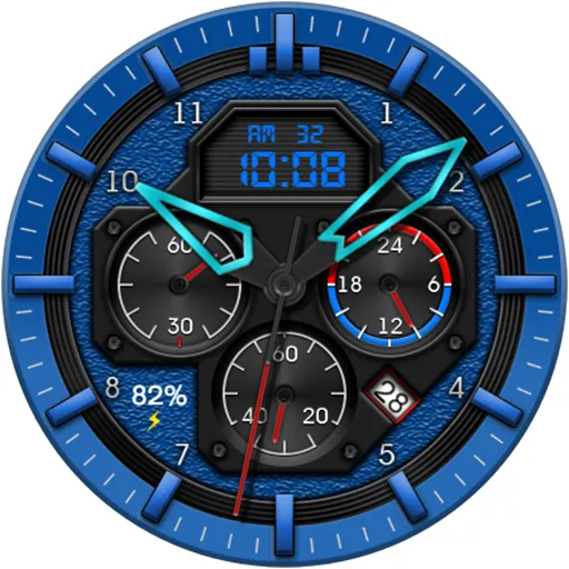 Hybrid AVIUMI CTS83 Watch face screenshot 20