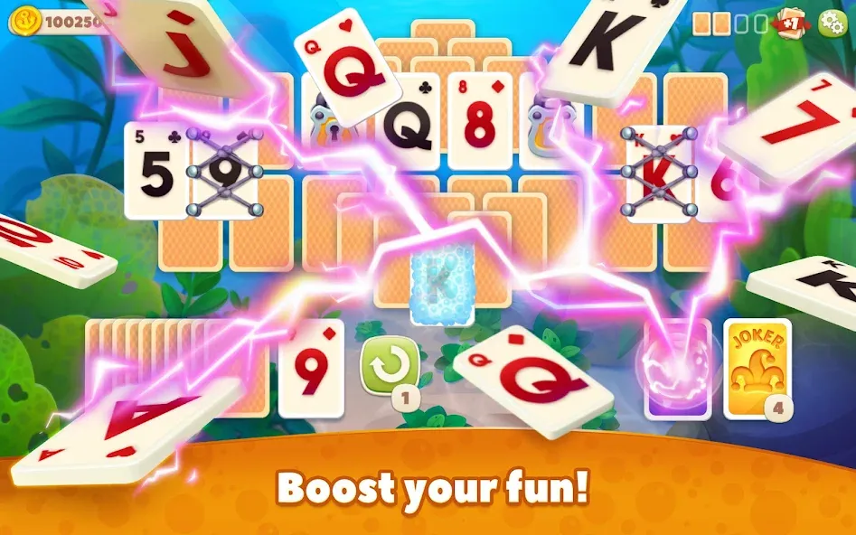 Undersea Solitaire Tripeaks screenshot 12