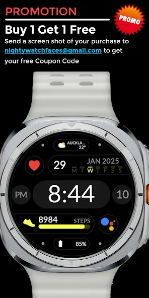 Night ver 66 - watch face screenshot 5