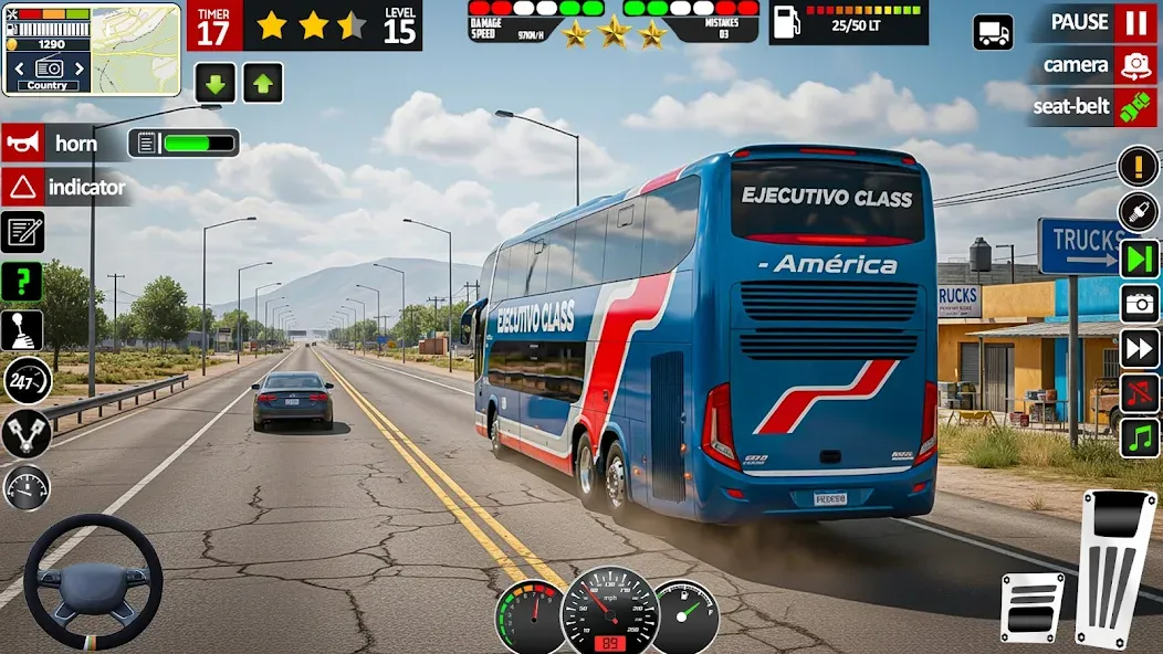 Coach Bus Driving Game screenshot 3