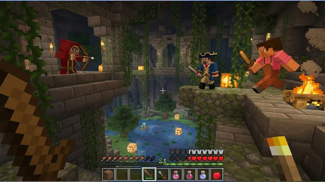 Minicraft: Block Craftarena 3D screenshot 3