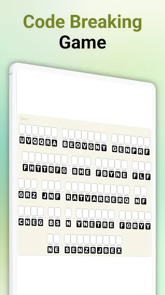 Cipher: Code Breaking Puzzle screenshot 9