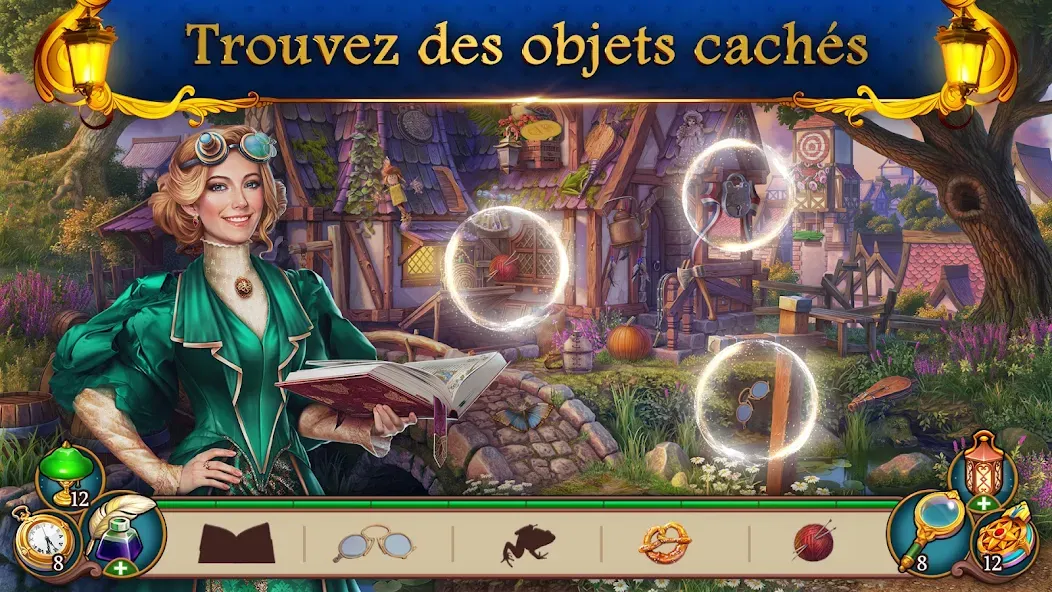 Sherlock・Objets cachés・Match-3 screenshot 1