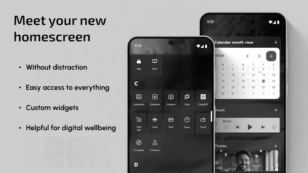 Ratio: Tema Minimalista screenshot 2