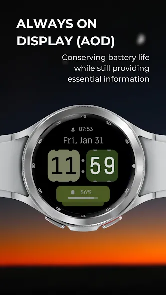 EXD129: Daily Watch Face screenshot 6