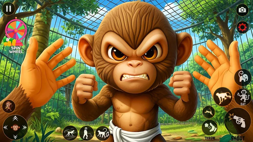 I Am Prankster Monkey Zoo screenshot 1