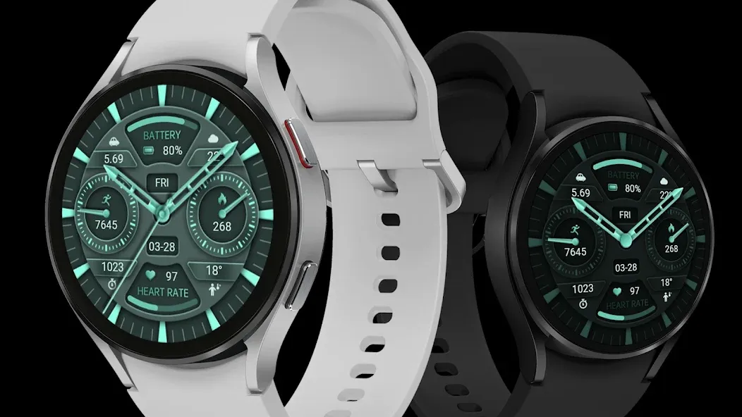 Emerald Gemstone ZKin Watch screenshot 1
