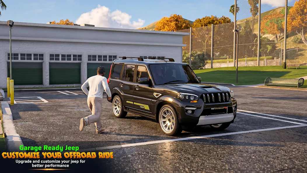 Real Jeep Driving Offroad Game screenshot 4